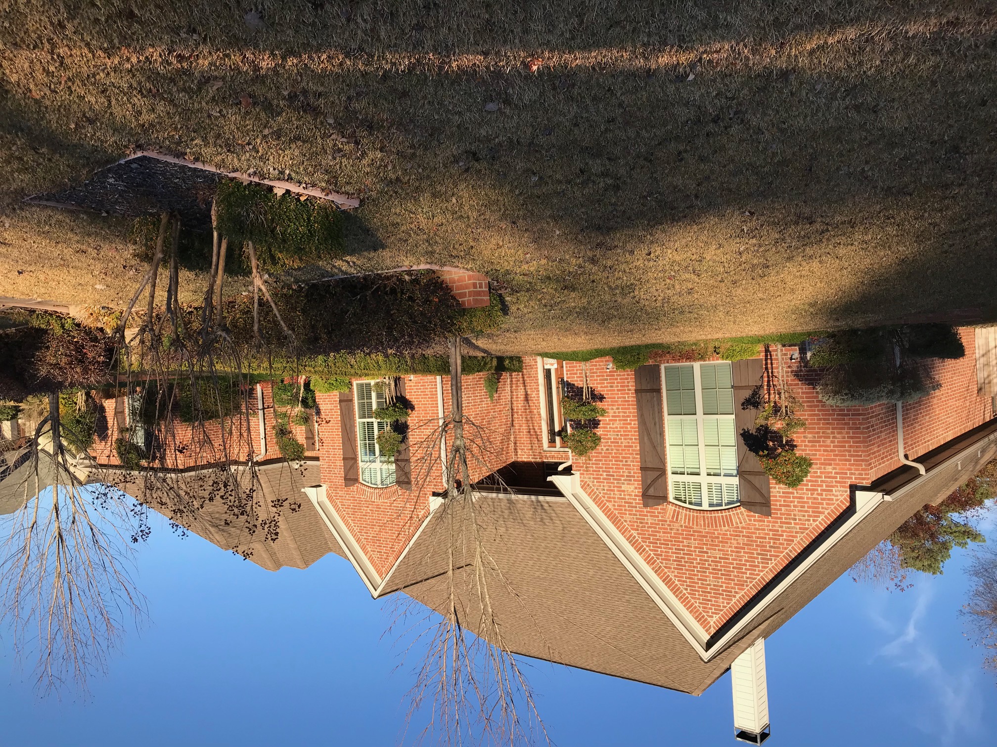 Brick family home