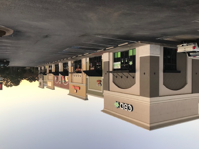 Multi-tenant retail strip center